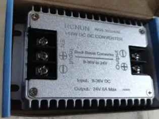 Преобразователь напряжения (DC-DC) 9-36V на 24V 6A для DH-100 Преобразователь напряжения (DC-DC) 9-36V на 24V 6A для DH-100