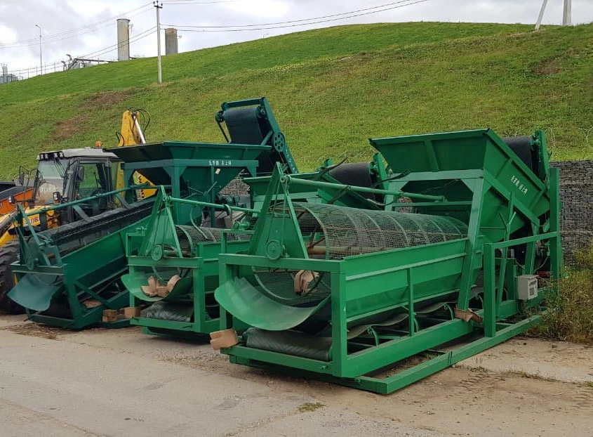 Просеиватель грунта, шлака, песка 50K