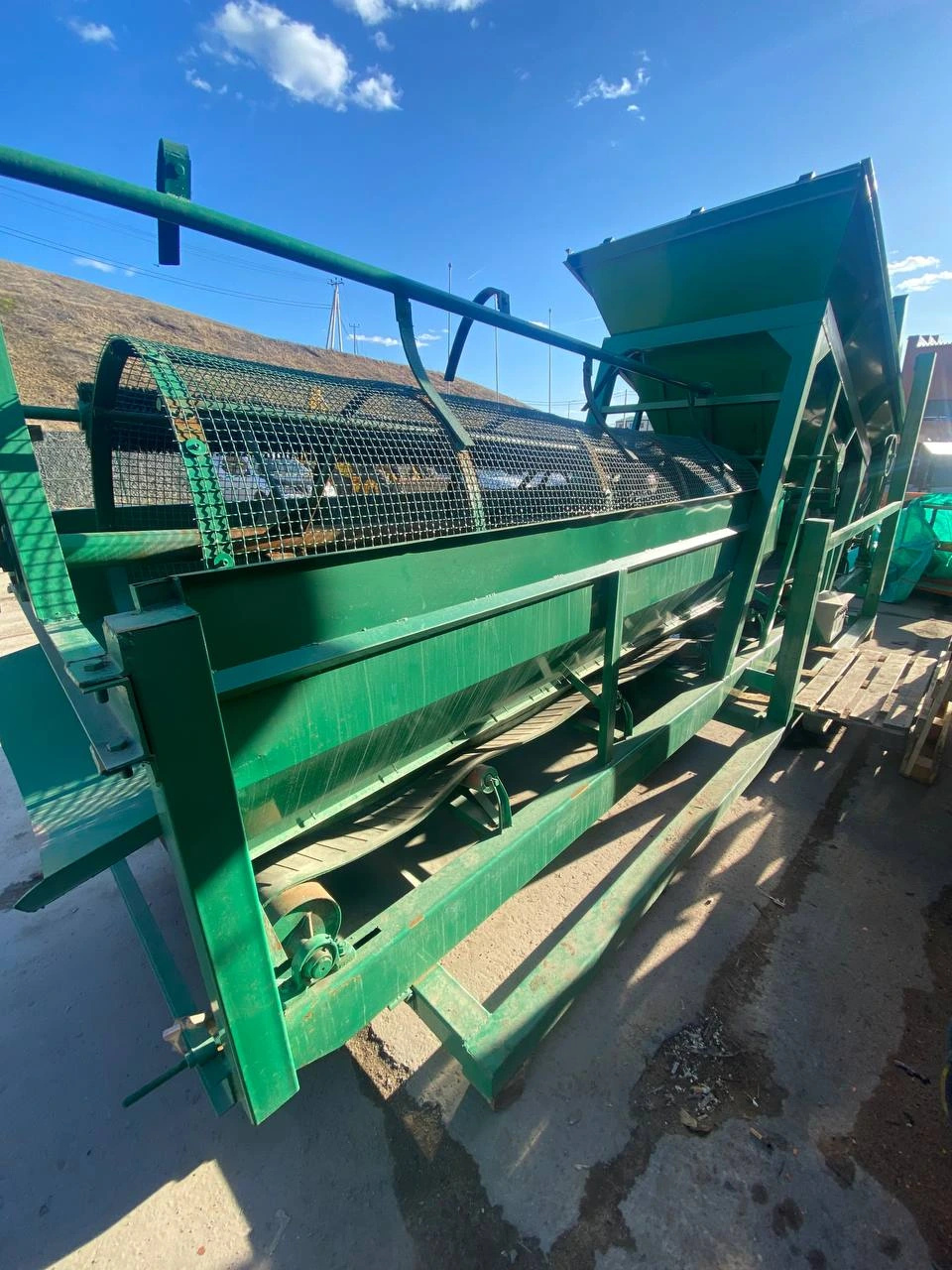 Просеиватель грунта, шлака, песка 50K