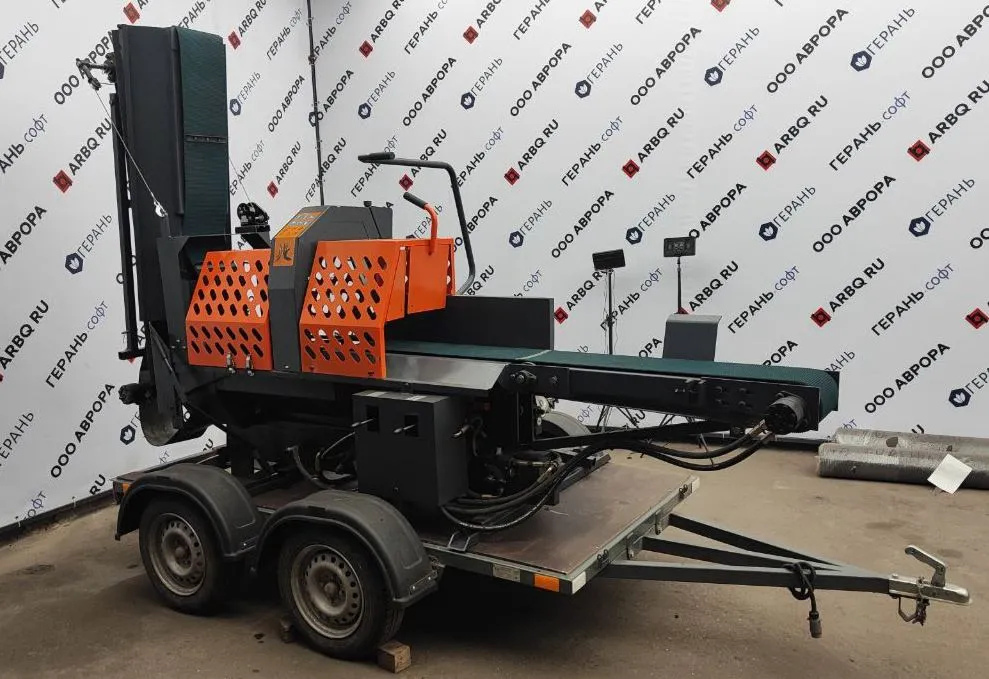 Машина для изготовления дров из дерева RM40 мобильная