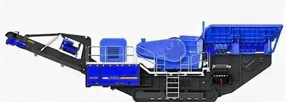 Мобильная гусеничная дробилка U-JC116