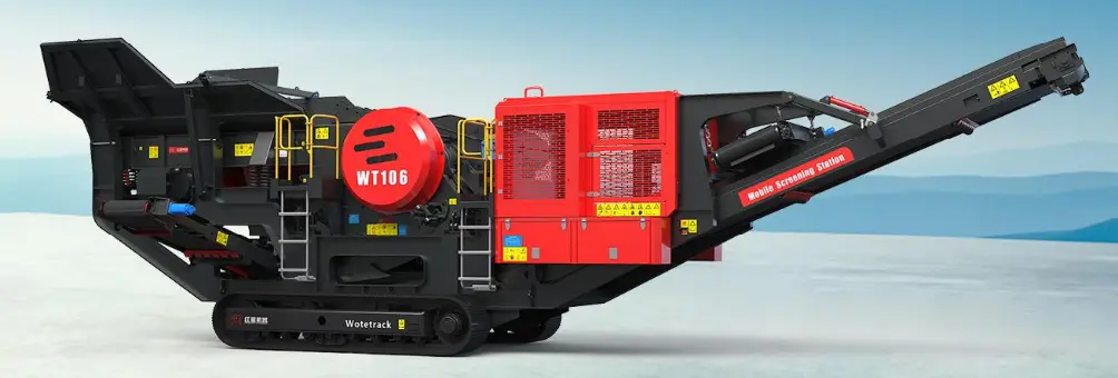 Дробильно-сортировочная установка WT120